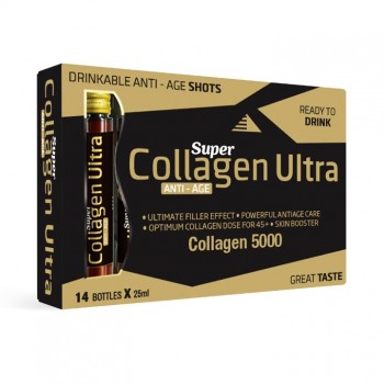 Super Collagen Anti age ULTRA 5000 mg - 14 ampula x 25ml Super Collagen Anti age ULTRA 5000 mg - 14 ampula x 25ml