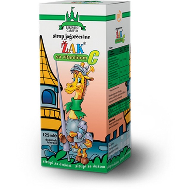Žak C Jagorčevina sirup 125ml