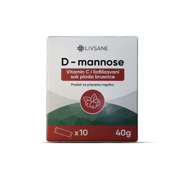LIVSANE D-manoza 10 kesica LIVSANE D-manoza 10 kesica