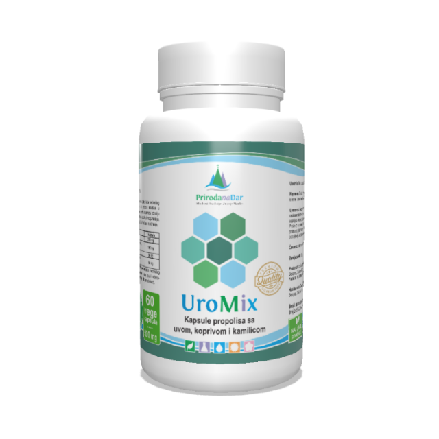 UroMix kapsule za bešiku 60 x 500 mg