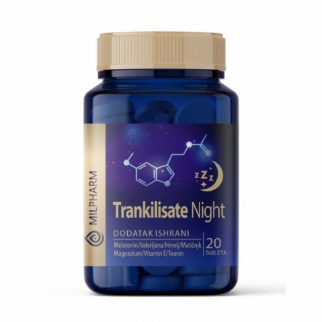 Trankilisate Night Melatonin 20 tableta Trankilisate Night Melatonin 20 tableta