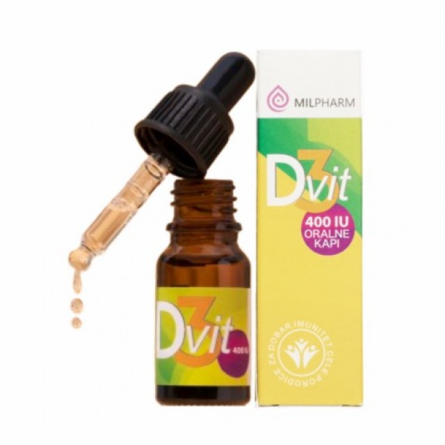 Vitamin D3 kapi 10 ml uljani rastvor
