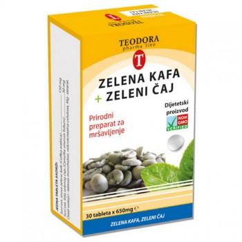 Zelena kafa + zeleni čaj