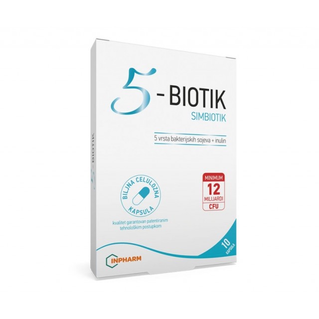 5-BIOTIK simbiotik 10 kapsula