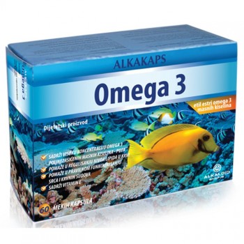 Alkakaps Omega 3 kapsule 60x500mg