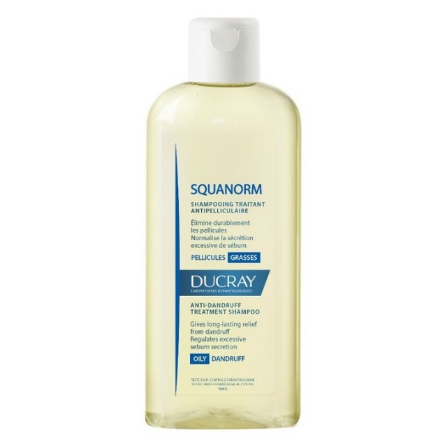 Ducray Squanorm šampon protiv masne peruti 200ml Ducray Squanorm šampon protiv masne peruti 200ml