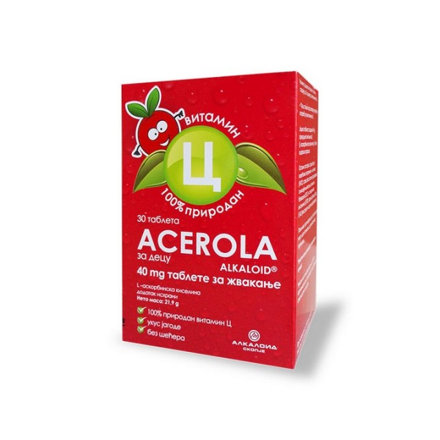 Acerola tablete 30x40mg